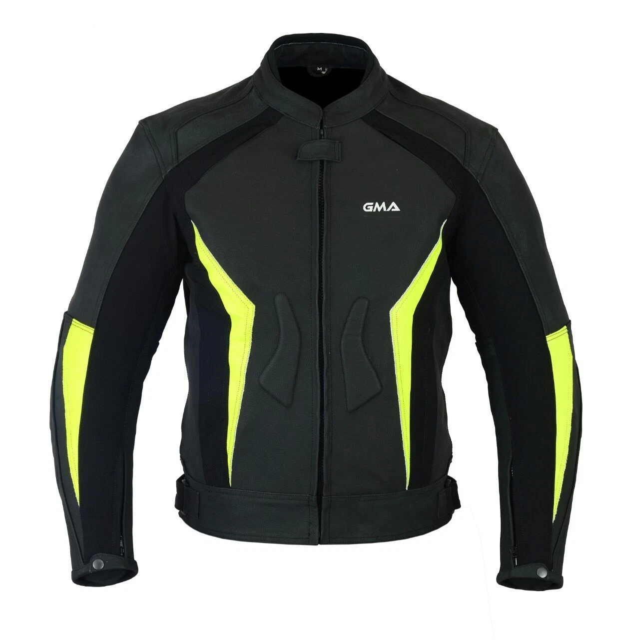 Neu Premium-Qualität Motorrad Herren Leder Jacke