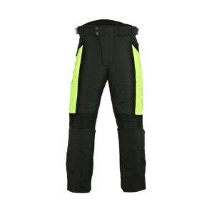 Herren Cordura Motorradhose A1-Front-Grün