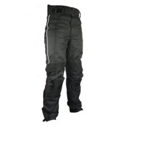 Herren Cordura Motorradhose A1-Side-Schwarz