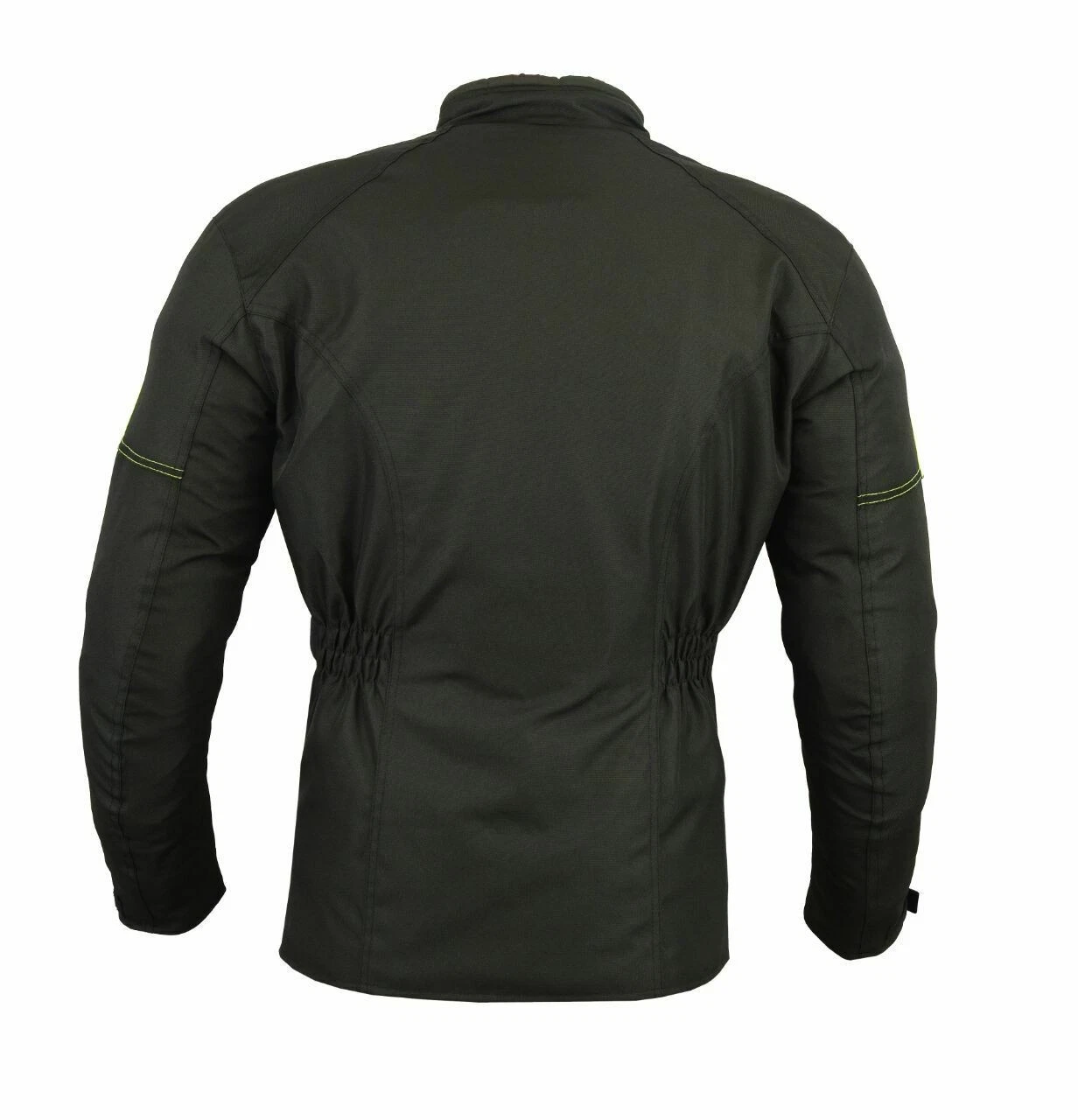 A2 Neu Premium-Qualität Motorrad Cordura Damen Schwarz-Grün Jacke verfpgbar in 3 Farben