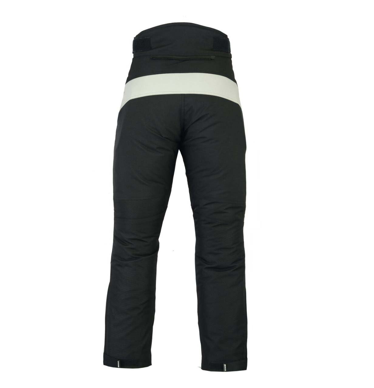 Damen Motorrad Hose Schwarz-Grau